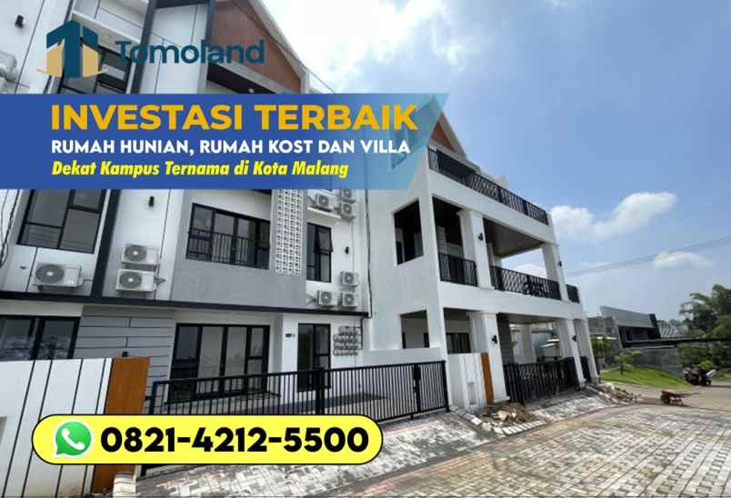 dijual rumah krajan sumbersekar kec dau
