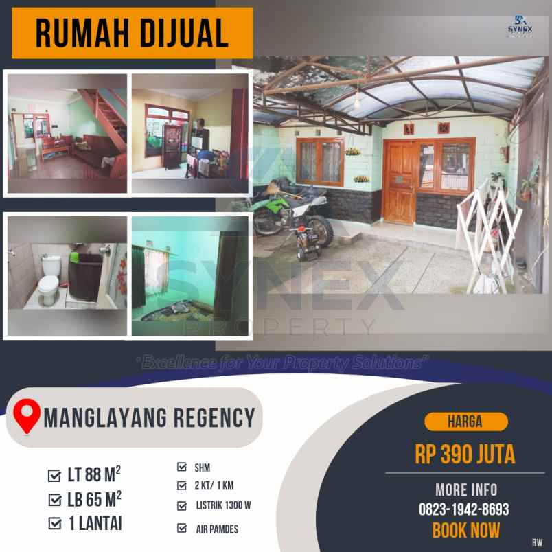 dijual rumah manglayang regencu