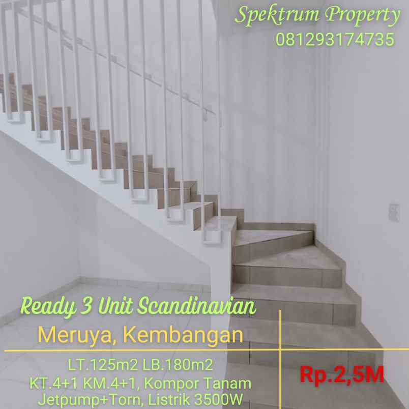 dijual rumah meruya kembangan jakbar