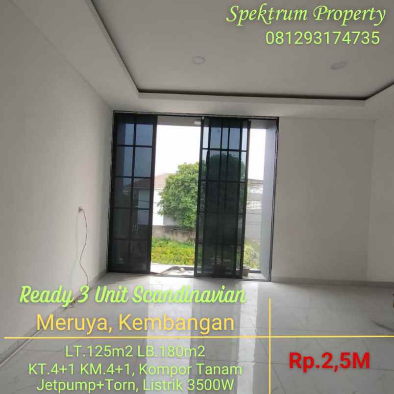 dijual rumah meruya kembangan jakbar