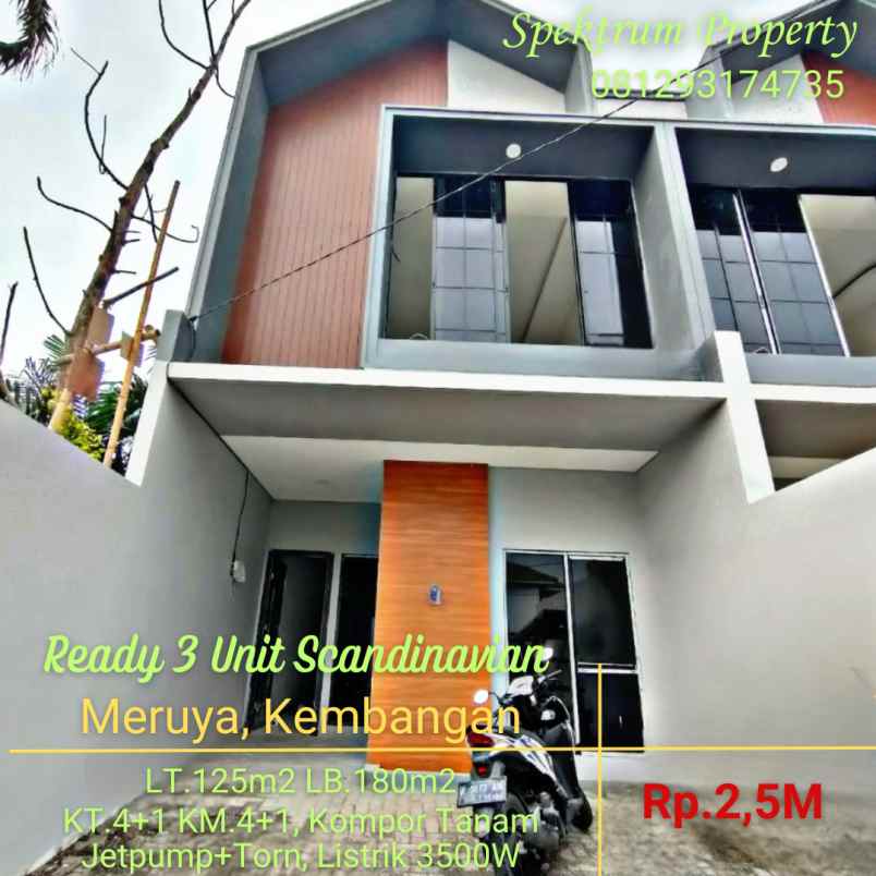 dijual rumah meruya kembangan jakbar