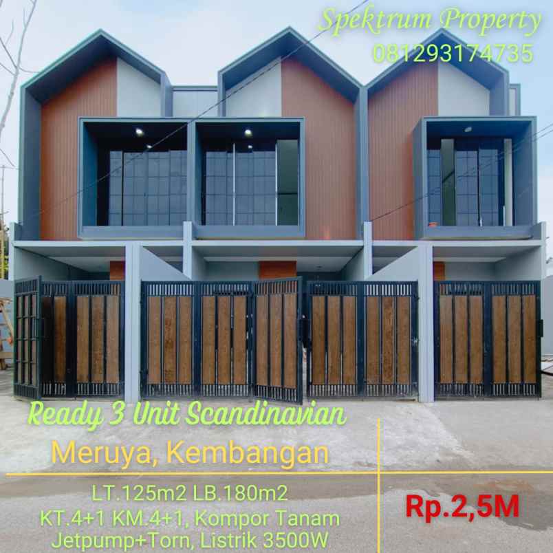 dijual rumah meruya kembangan jakbar