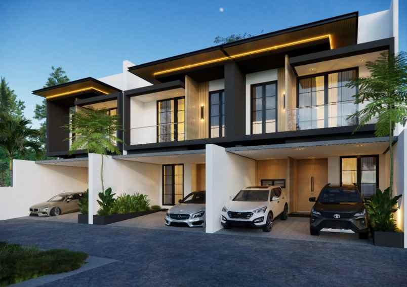 dijual rumah minimalia elegan di kukusan beji