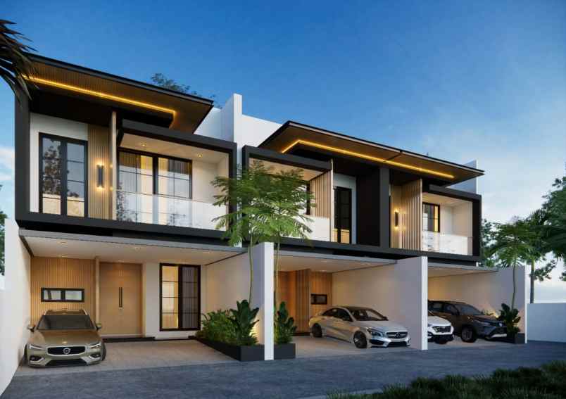 dijual rumah minimalia elegan di kukusan beji