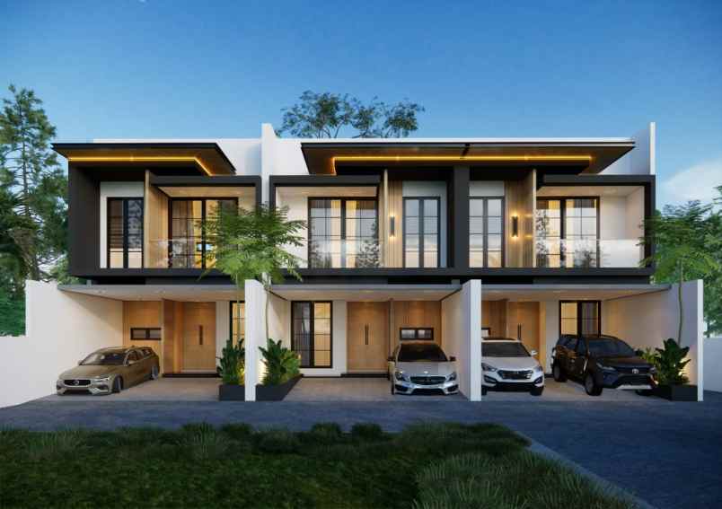dijual rumah minimalia elegan di kukusan beji
