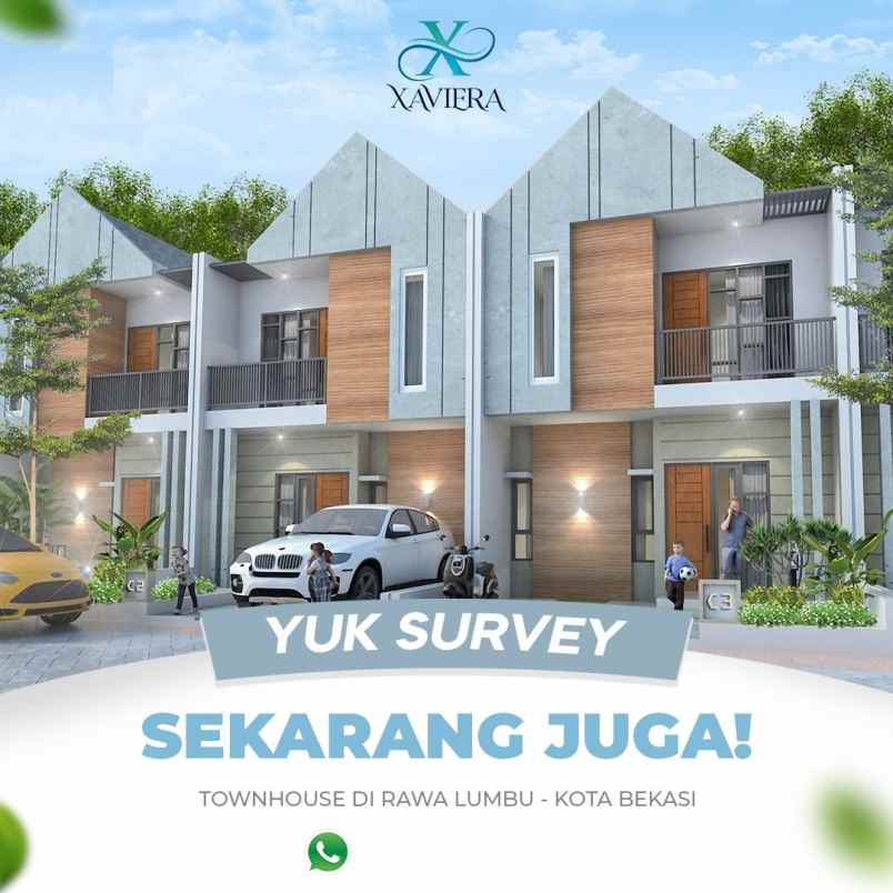 dijual rumah pengasinan rawalumbu bekasi
