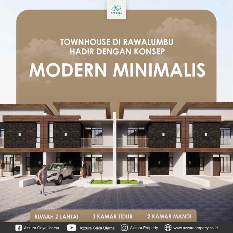 dijual rumah pengasinan rawalumbu bekasi