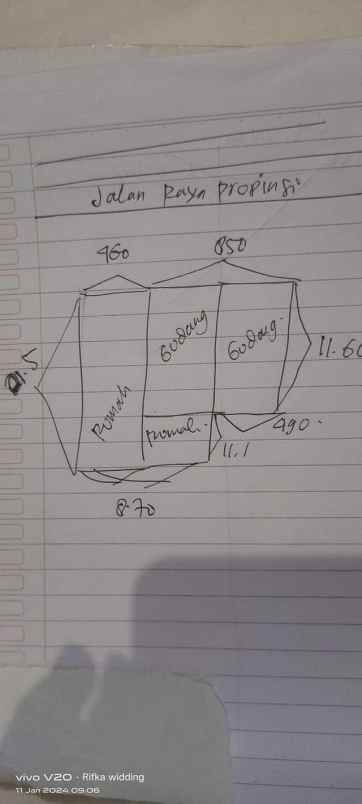 dijual rumah raya karangpilang surabaya