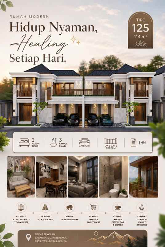 dijual rumah rumah palagan sleman