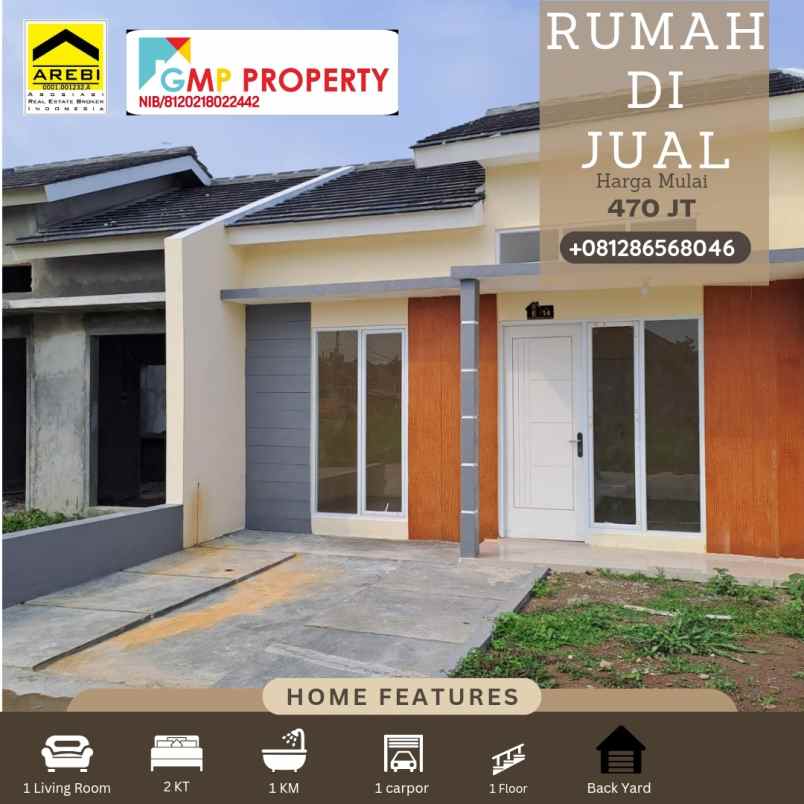 dijual rumah satria jaya