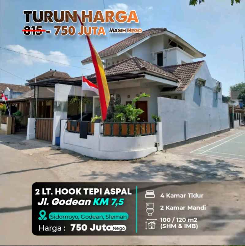 dijual rumah sidomoyo