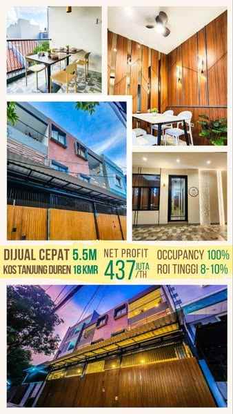 dijual rumah tanjung duren