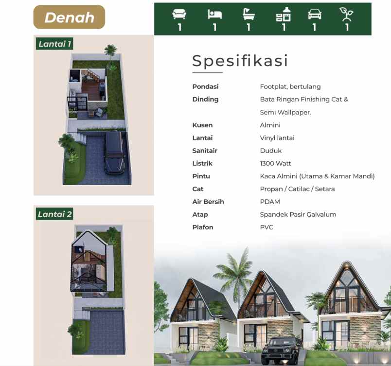 dijual rumah trawas mojokerto jawa timur
