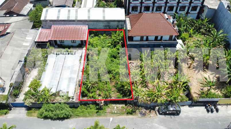 dijual tanah 300 m2 tukad musi renon denpasar