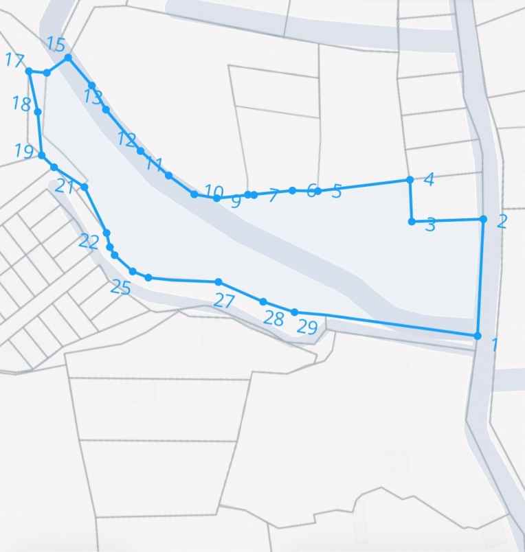 dijual tanah 4258 m2 di keramas blahbatuh gianyar bali