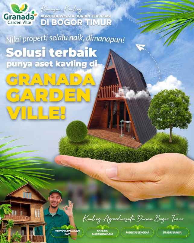 dijual tanah buanajaya tanjungsari bogor