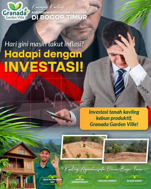 dijual tanah buanajaya tanjungsari bogor