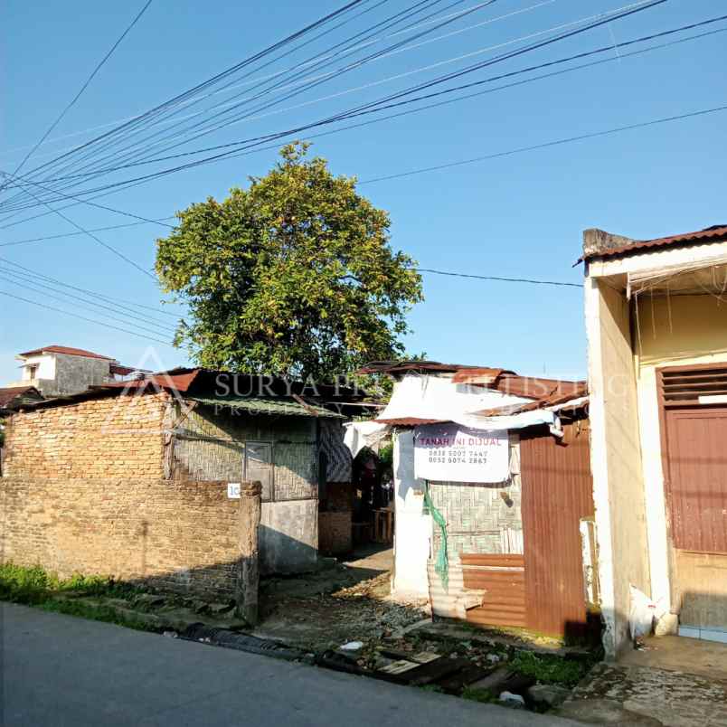 dijual tanah dan bangunan jalan bromo medan area
