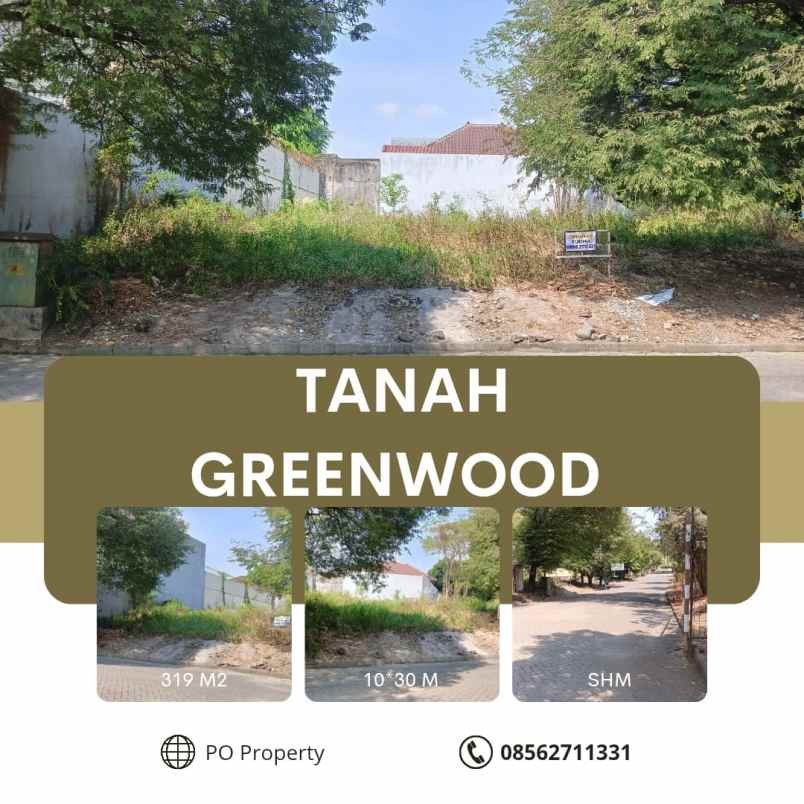 dijual tanah greenwood