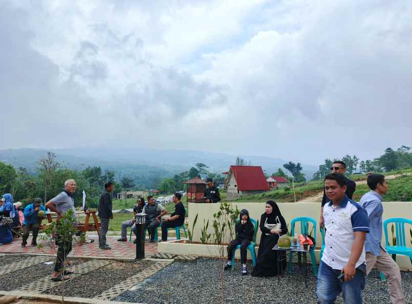 dijual tanah jl desa sukamakmur puncak