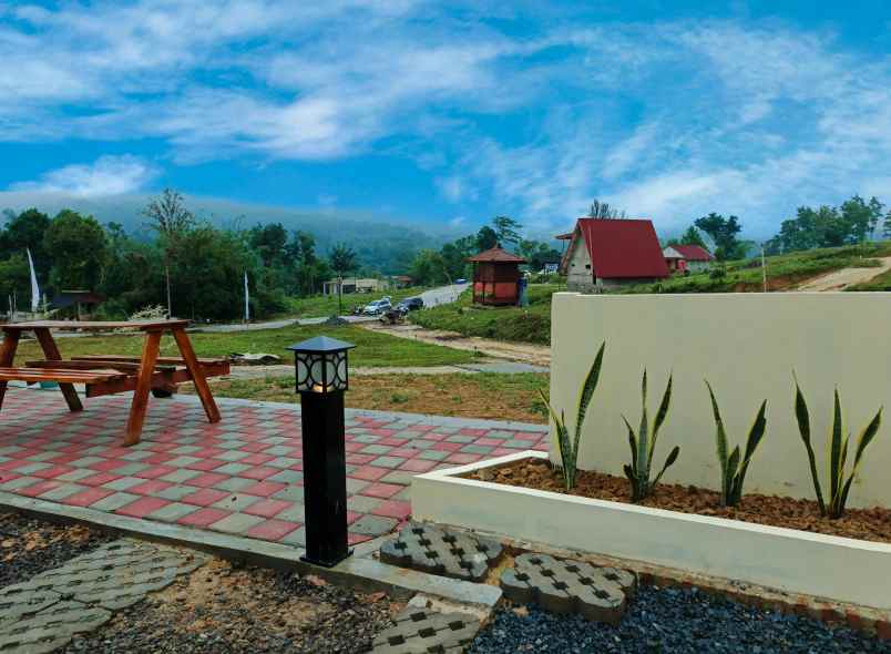 dijual tanah jl desa sukamakmur puncak