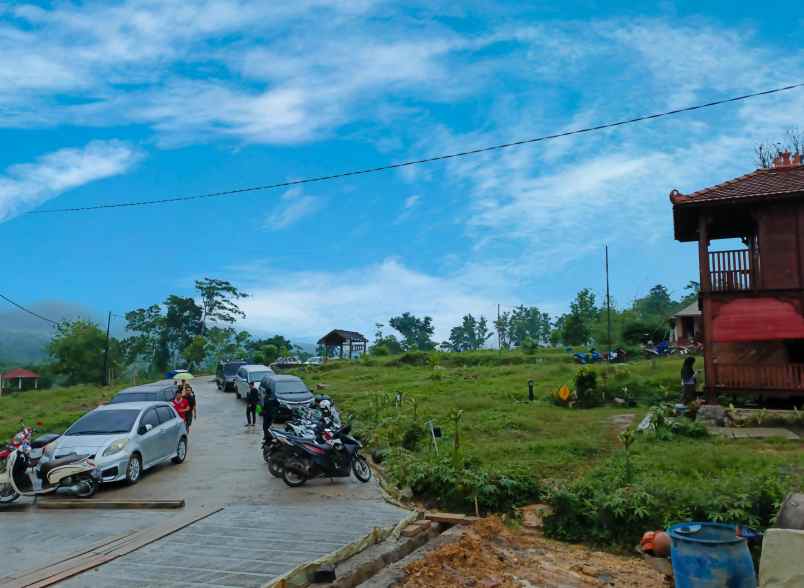 dijual tanah jl desa sukamakmur puncak
