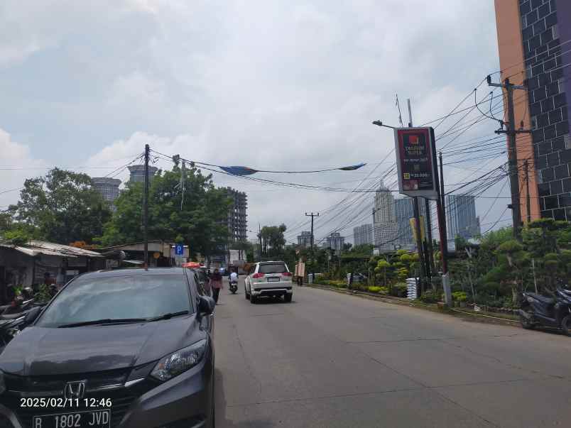 dijual tanah jl kelapa dua raya