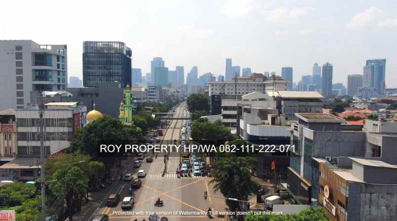 dijual tanah jl mampang prapatan raya