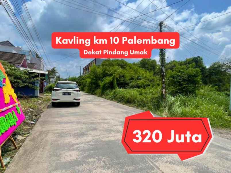dijual tanah jl rama raya