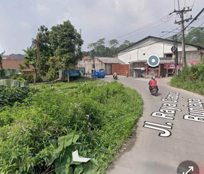 dijual tanah jl raya ciapus buniaga