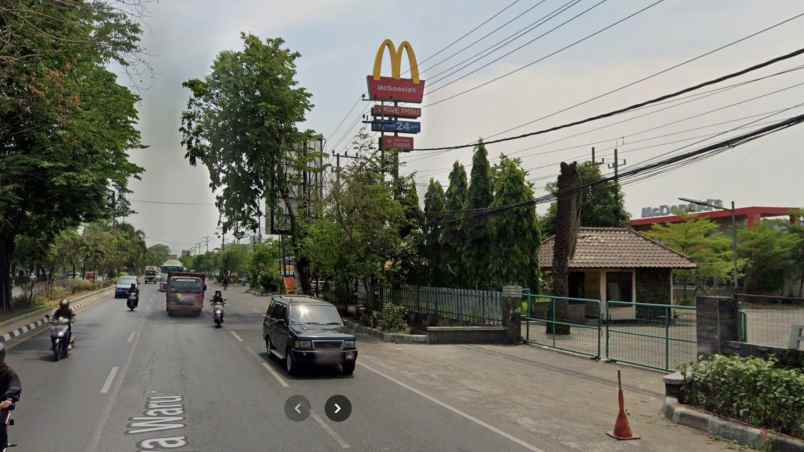 dijual tanah jl raya waru