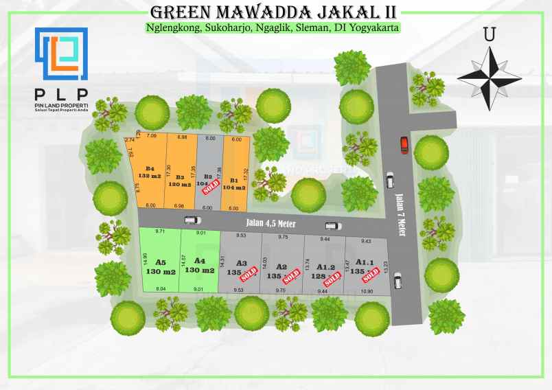 dijual tanah nglengkong sukoharjo