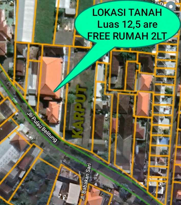 dijual tanah pedungab