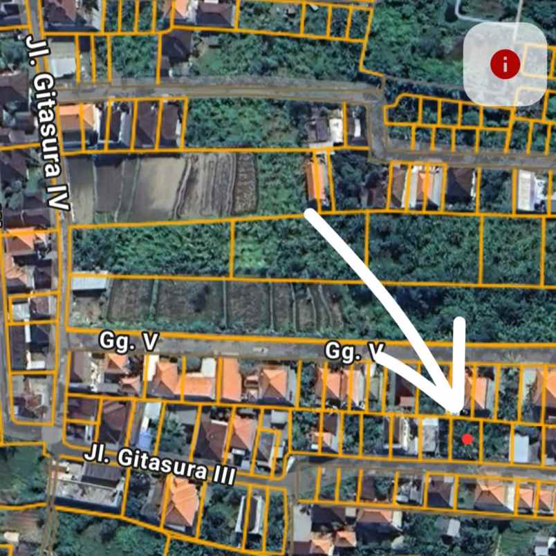 dijual tanah peguyangan