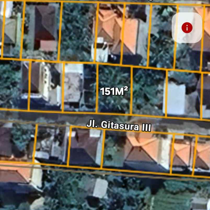 dijual tanah peguyangan