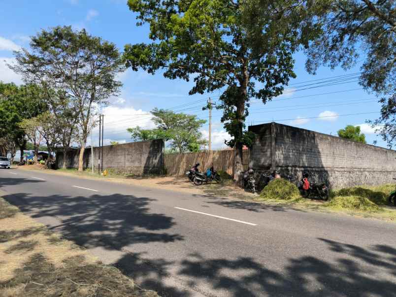 dijual tanah pinggir jalan raya solo