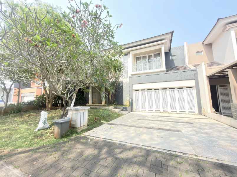 disewakan rumah cluster cajuputi de park bsd