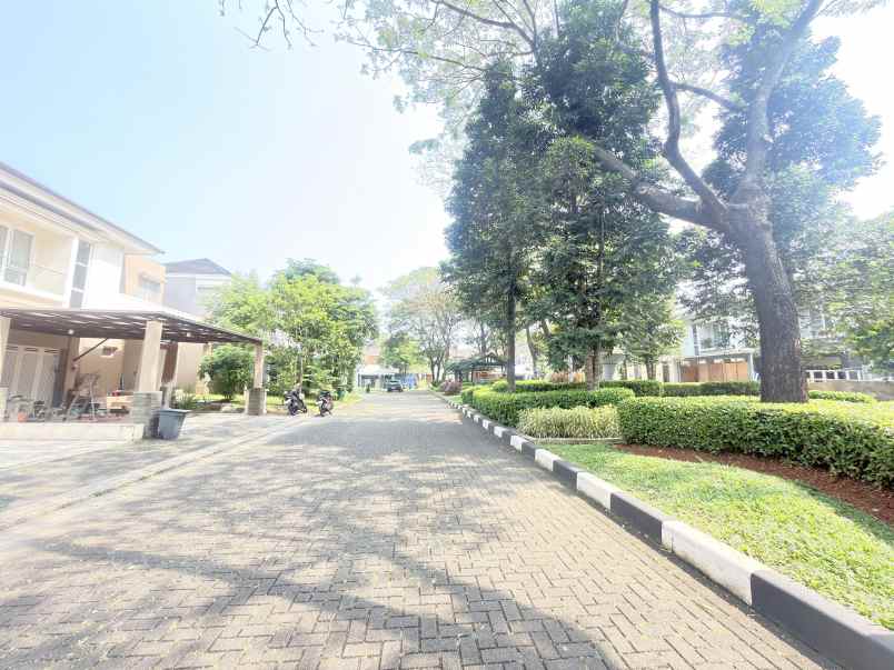 disewakan rumah cluster cajuputi de park bsd