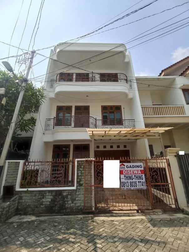 disewakan rumah gading surya kelapa gading