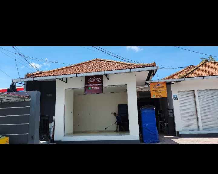 disewakan toko tukad badung renon pinggir jalan besar