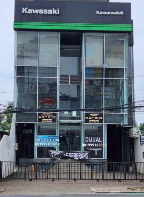 gedung komersial 3 lantai siap pakai kota bekasi