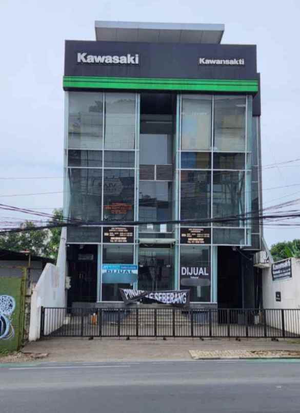 gedung komersial 3 lantai siap pakai kota bekasi