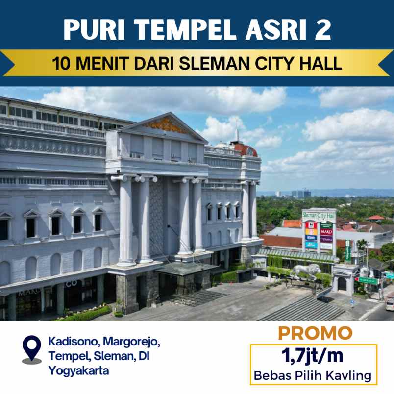 grand opening tanah kavling dekat rsud sleman