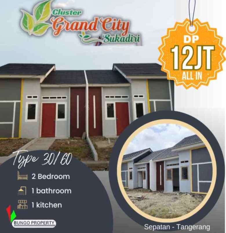 hunian cluster bersubsidi termurah di kab tangerang