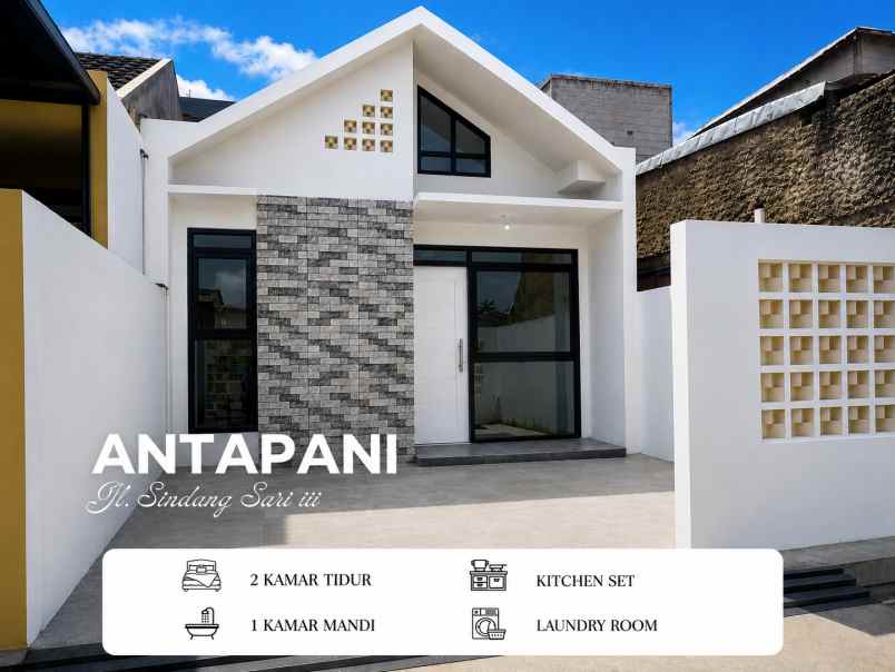 jual rumah di antapani bandung kota cluster premium