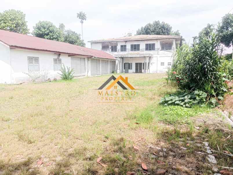 jual tanah bangunan di jalan pertahanan patumbak