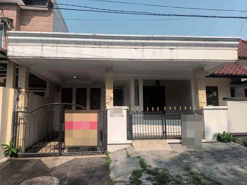 mega deal villa melati mas posisi bagus siap huni