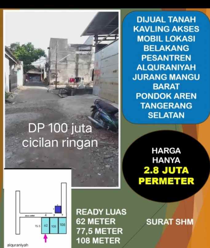 mikiki rumah inden dan tanah kavling