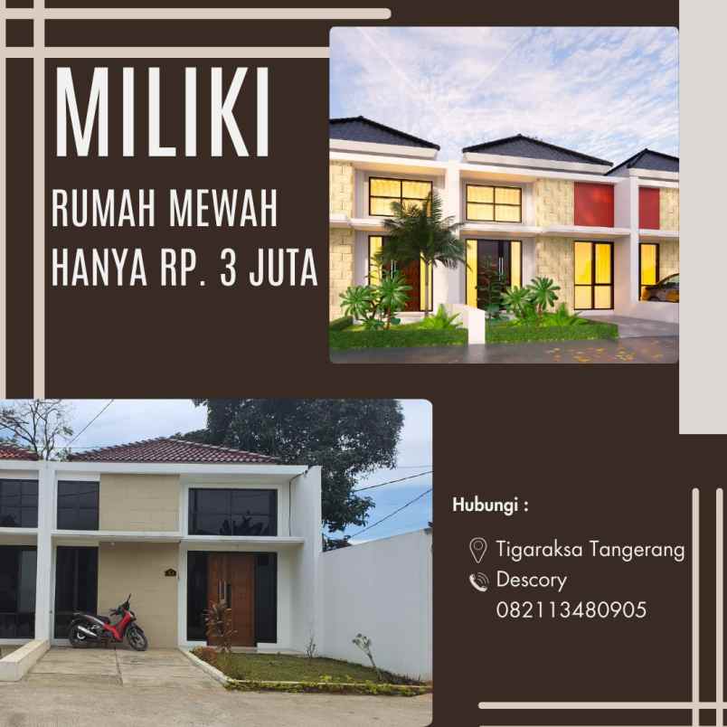 miliki rumah mewah hanya dg rp 3 juta