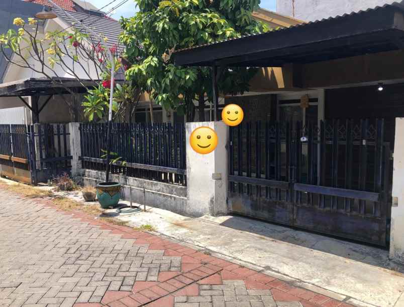 mulyosari rumah lama hitung tanah row 2 mobil